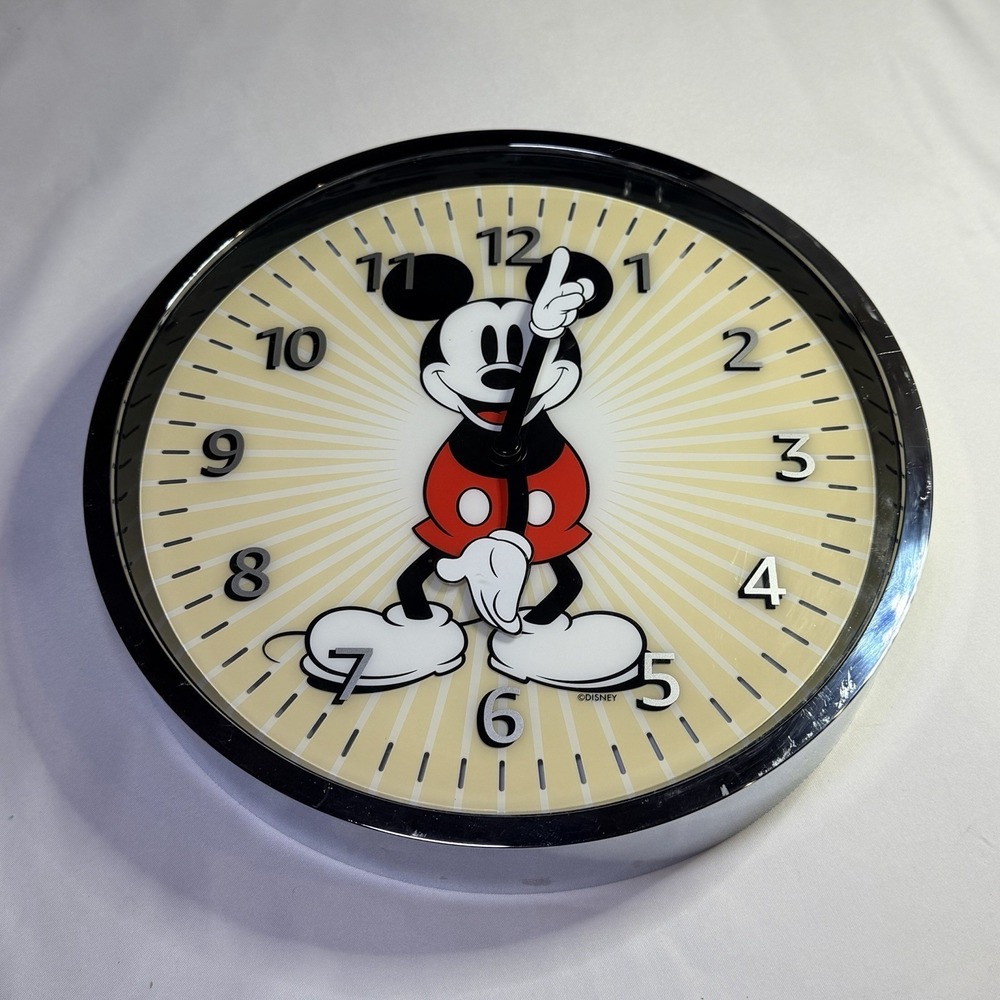 Disney Mickey Mouse Amazon Echo Alexa Smart Display Wall Clock KL6G3L *TESTED*